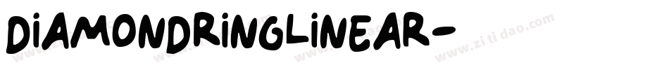 DiamondRingLinear字体转换