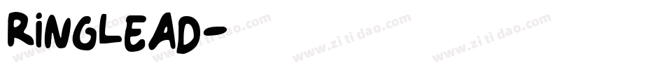 Ringlead字体转换