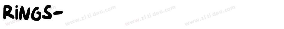 Rings字体转换