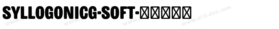 SyllogonICG-Soft字体转换