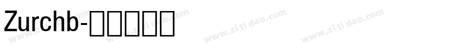 Zurchb字体转换