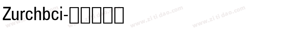 Zurchbci字体转换