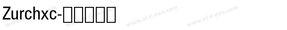 Zurchxc字体转换