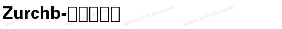 Zurchb字体转换
