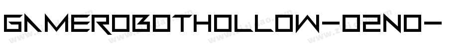 GameRobotHollow-o2no字体转换
