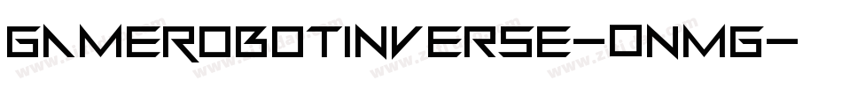 GameRobotInverse-0nMG字体转换