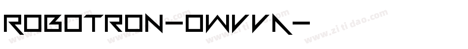 Robotron-owvvA字体转换
