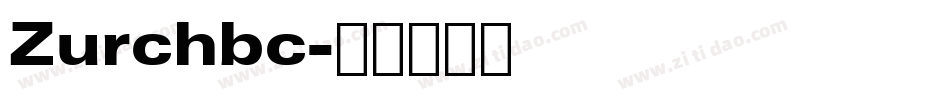 Zurchbc字体转换