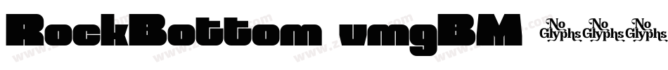 RockBottom-vmgBM字体转换