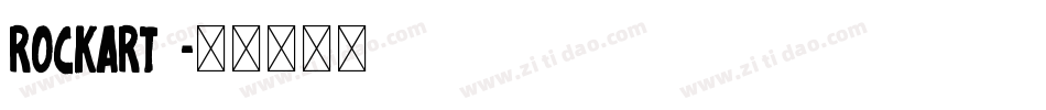 ROCKART5字体转换