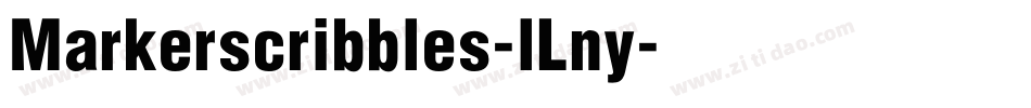 Markerscribbles-lLny字体转换