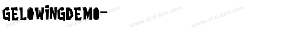 GelowingDemo字体转换