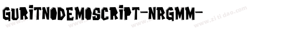 GuritnoDemoScript-nRgMM字体转换