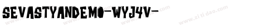 SevastyanDemo-WyJ4V字体转换