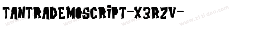 TantraDemoScript-x3RZV字体转换