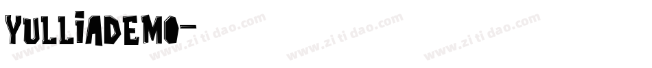 YulliaDemo字体转换