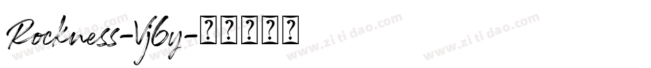 Rockness-Vj6y字体转换