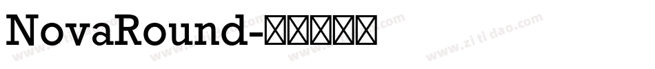 NovaRound字体转换