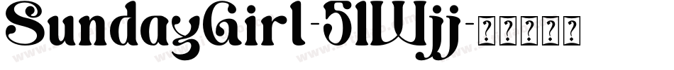 SundayGirl-51Wjj字体转换