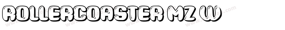 RollerCoaster-MZ8w字体转换