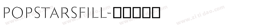 PopstarsFill字体转换