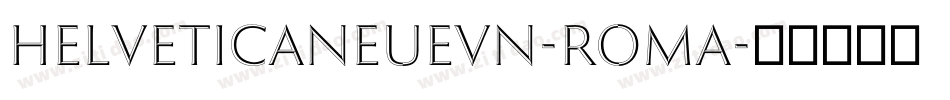 HelveticaNeueVN-Roma字体转换