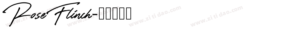 RoseFlinch字体转换