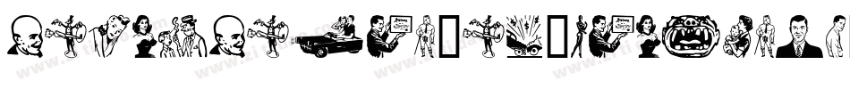 Cornucopia-of-Dingbats-Three字体转换