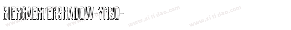 BiergaertenShadow-Yn2O字体转换