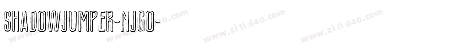 ShadowJumper-njGO字体转换