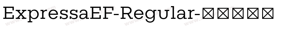 ExpressaEF-Regular字体转换