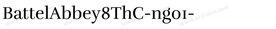 BattelAbbey8ThC-ng01字体转换