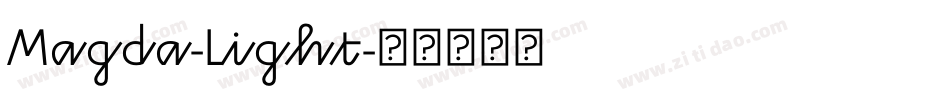 Magda-Light字体转换