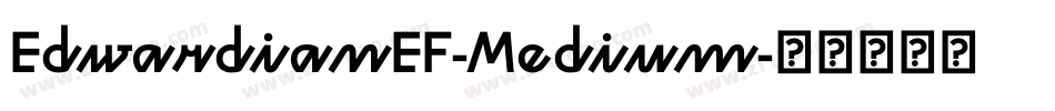 EdwardianEF-Medium字体转换