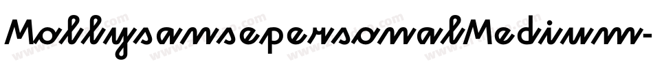MollysansepersonalMedium-Rjx6字体转换