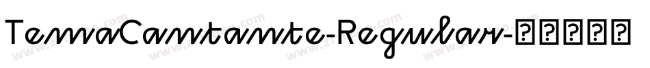 TemaCantante-Regular字体转换