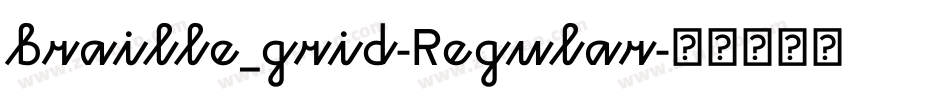 braille_grid-Regular字体转换
