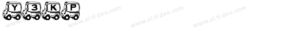 y3kp字体转换
