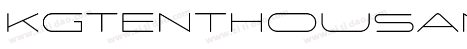 KgTenThousandReasons-R1ll字体转换 KgTenThousandReasons-R1ll字体转换