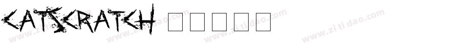 CatScratch字体转换