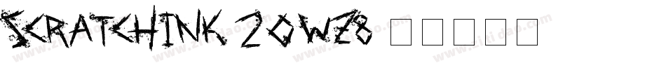 ScratchInk-2OWz8字体转换