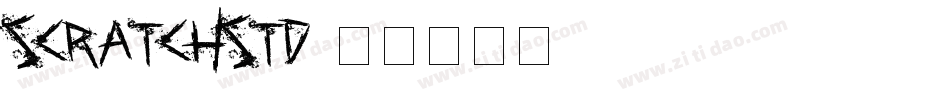 ScratchStd字体转换