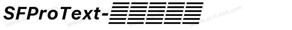 SFProText字体转换