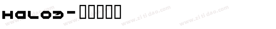 Halo3字体转换