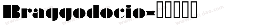 Braggodocio字体转换