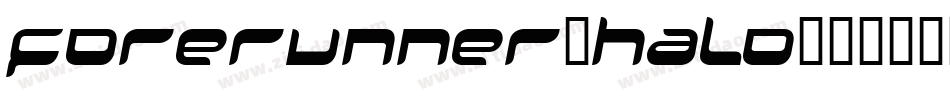 Forerunner-Halo字体转换