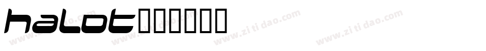 HALOT字体转换
