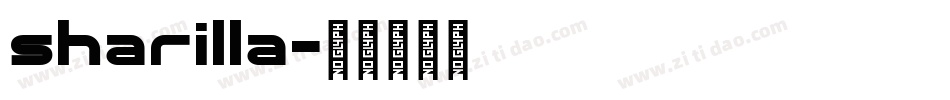sharilla字体转换