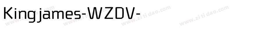 Kingjames-WZDV字体转换