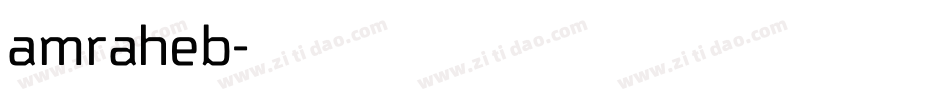amraheb字体转换